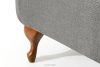 TOMIS Sessel und Pouffe Classic aschgrau Webstoff aschgrau - Foto 9