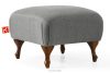 TOMIS Sessel und Pouffe Classic aschgrau Webstoff aschgrau - Foto 11