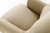 TOMIS Sessel und Pouffe Classic beige Webstoff beige - Foto 5
