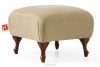 TOMIS Sessel und Pouffe Classic beige Webstoff beige - Foto 11