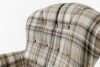 TOMIS Sessel- und Pouffe-Set braun/beige Webstoff braun/beige - Foto 7