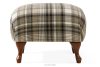 TOMIS Sessel- und Pouffe-Set braun/beige Webstoff braun/beige - Foto 10