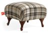 TOMIS Sessel- und Pouffe-Set braun/beige Webstoff braun/beige - Foto 11