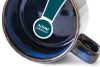 AD STRIPES Kaffeetasse aus reaktivem Porzellan dunkelblau marineblau - Foto 5