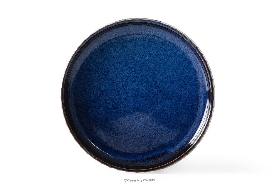 AD STRIPES Kaffeetasse Untertasse Porzellan reaktiv blau marineblau - Foto 4