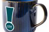 AD STRIPES Tasse aus reaktivem Porzellan dunkelblau marineblau - Foto 5