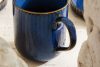 AD STRIPES Tasse aus reaktivem Porzellan dunkelblau marineblau - Foto 6