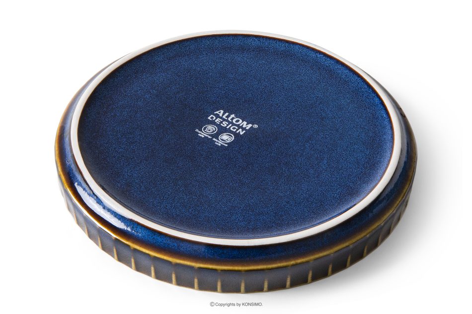 AD STRIPES Teeservice 6 Personen (18 tlg.) aus reaktivem Porzellan dunkelblau marineblau - Foto 7