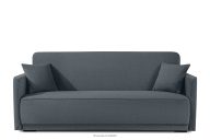 Schlafsofa mit Chenille-Stoff Stahl