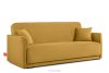 LIRIS Schlafsofa mit Chenille-Stoff Honig honig - Foto 3