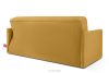 LIRIS Schlafsofa mit Chenille-Stoff Honig honig - Foto 4