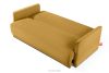 LIRIS Schlafsofa mit Chenille-Stoff Honig honig - Foto 5