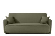 Schlafsofa mit Chenille-Stoff oliv
