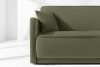 LIRIS Schlafsofa mit Chenille-Stoff oliv oliv - Foto 6