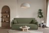 LIRIS Schlafsofa mit Chenille-Stoff oliv oliv - Foto 10