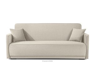 LIRIS, https://konsimo.de/kollektion/liris/ Schlafsofa ausziehbar aus Chenille Stoff hellbeige hellbeige - Foto