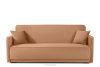 LIRIS Schlafsofa mit Chenille-Stoff koralle korallenrot - Foto 1