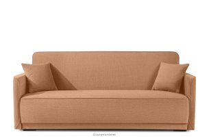LIRIS, https://konsimo.de/kollektion/liris/ Schlafsofa mit Chenille-Stoff koralle korallenrot - Foto