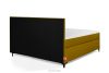 ARDEA Boxspringbett  Bonellfedern Veloursstoff 160 cm gelb gelb - Foto 5