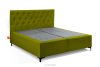 ARDEA Boxspringbett  Bonellfedern Veloursstoff 160 cm oliv oliv - Foto 3
