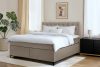 ARDEA Boxspringbett velours 160 cm beige beige - Foto 13