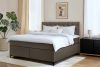 ARDEA Boxspringbett  Bonellfedern Veloursstoff 160 cm braun braun - Foto 13