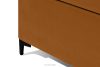 ARDEA Boxspringbett in Velourstoff mit abnehmbarem Matratzenbezug 160 cm rot rot - Foto 12
