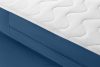 ARDEA Boxspringbett in Velourstoff mit abnehmbarem Matratzenbezug 160 cm marineblau marineblau - Foto 7
