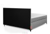 ARDEA Boxspringbett mit Matratze und Topper 180 cm hellgrau hellgrau - Foto 5