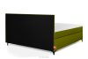 ARDEA Boxspringbett mit Komfortschaumtopper Bonellfedern Stoff Velours 180 cm oliv oliv - Foto 5