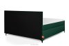 ARDEA Boxspringbett  Bonellfedern Veloursstoff 180 cm dunkelgrün dunkelgrün - Foto 5