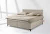 ARDEA Boxspringbett 180 cm velours cremefarben cremefarben - Foto 2