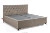 ARDEA Boxspringbett 180 cm velours beige beige - Foto 3