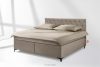 ARDEA Boxspringbett 180 cm velours beige beige - Foto 2