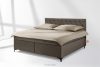 ARDEA Boxspringbett  Bonellfedern Veloursstoff 180 cm braun braun - Foto 2
