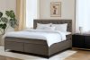 ARDEA Boxspringbett  Bonellfedern Veloursstoff 180 cm braun braun - Foto 13