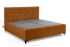ARDEA Boxspringbett mit abnehmbarem Matratzenbezug 180 cm rot rot - Foto 3