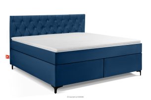 ARDEA, https://konsimo.de/kollektion/ardea/ Boxspringbett mit abnehmbarem Matratzenbezug 180 cm marineblau marineblau - Foto