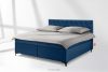 ARDEA Boxspringbett mit abnehmbarem Matratzenbezug 180 cm marineblau marineblau - Foto 2