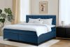ARDEA Boxspringbett mit abnehmbarem Matratzenbezug 180 cm marineblau marineblau - Foto 13