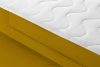 ARDEA Boxspringbett Bonellfedern 160 cm Velours gelb gelb - Foto 7