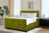 ARDEA Boxspringbett Bonellfedern 160 cm Velours oliv oliv - Foto 13