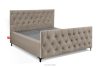 ARDEA Boxspringbett velours 160 cm beige beige - Foto 3