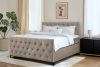 ARDEA Boxspringbett velours 160 cm beige beige - Foto 13