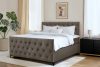 ARDEA Boxspringbett Bonellfedern 160 cm Velours braun braun - Foto 13