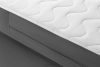 ARDEA Boxspringbett mit abnehmbarem Matratzenbezug 180 cm Velours anthrazit anthrazit - Foto 7
