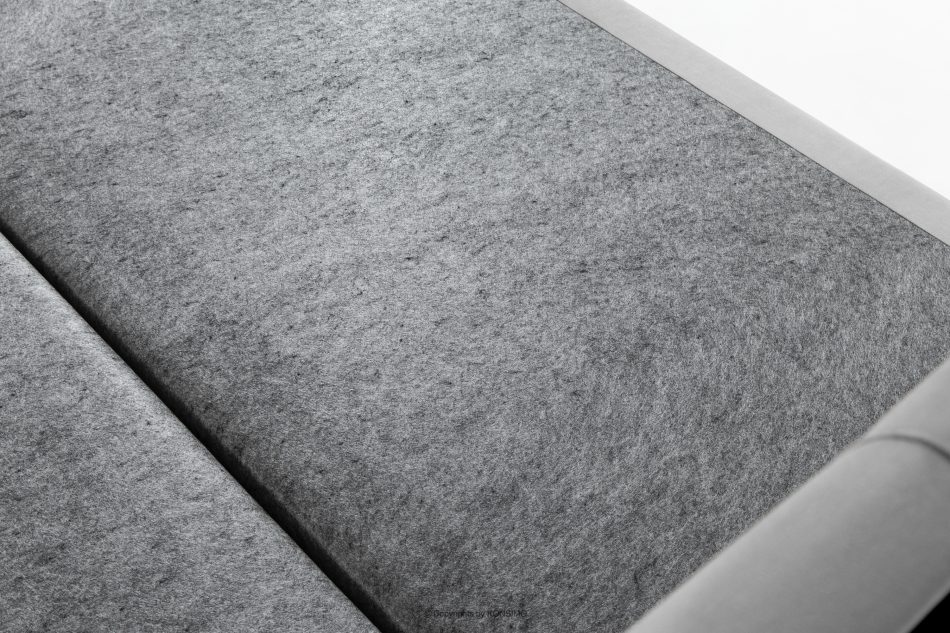 ARDEA Boxspringbett mit abnehmbarem Matratzenbezug 180 cm Velours hellgrau hellgrau - Foto 10