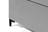 ARDEA Boxspringbett mit abnehmbarem Matratzenbezug 180 cm Velours hellgrau hellgrau - Foto 12
