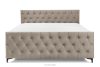 ARDEA Boxspringbett 180 cm velours beige beige - Foto 4