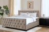 ARDEA Boxspringbett 180 cm velours beige beige - Foto 13